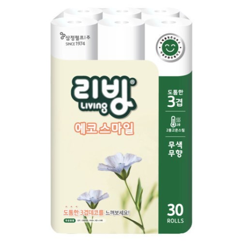 리빙 에코 스마일 22m (30롤)
