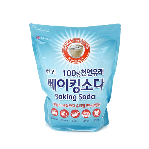 LG생활건강 한.입 100% 베이킹소다 2kg (2개)