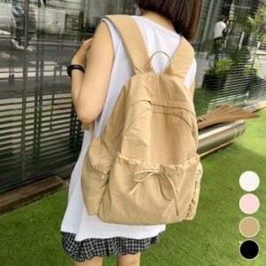 라일리 Rly 여성 경량백팩 셔링리본 예쁜백팩 학생가방 여행가방 30254402