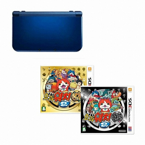 닌텐도 뉴 3DS XL + 요괴워치2 원조/본가 선택 패키지