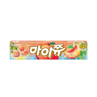 크라운제과 마이쮸 써니피치 44g (13개)_이미지