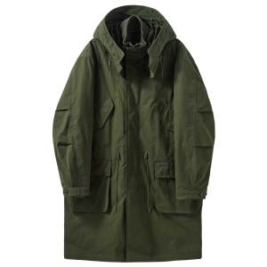 브롬톤 런던 P244MCT510055 GREENFORD DETACHABLE 필드 코트 카키 남여공용