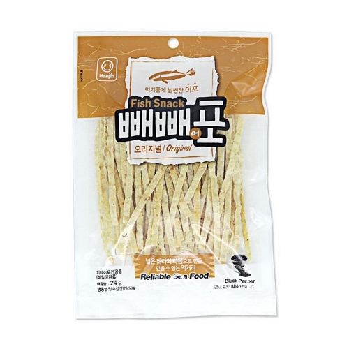 한진식품 빼빼포 오리지널 24g (9개)_이미지