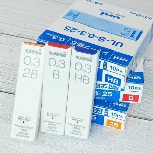 유니  Smudge Proof Leads 0.3mm 샤프심 1다스 10통