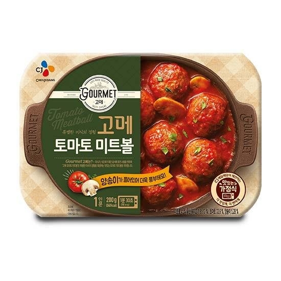 CJ제일제당 고메 토마토 미트볼 200g (1개)