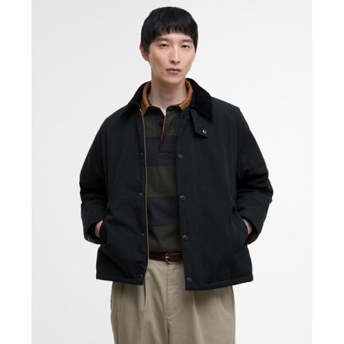 바버 남여공용 아이보리 Rollback Transport 패딩 재킷 URJU5F024I1_이미지