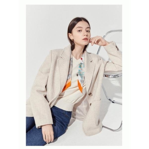 더아이잗 H라인 울 스티치 재킷 IN2A0JK01SG_이미지