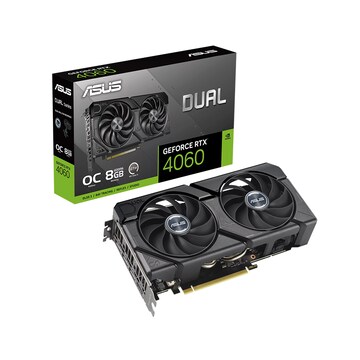 ASUS DUAL 지포스 RTX 4060 O8G EVO OC D6 8GB 인텍앤컴퍼니