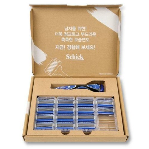 쉬크 하이드로5 프리미엄 + 면도날 (면도기1개+날13개)_이미지