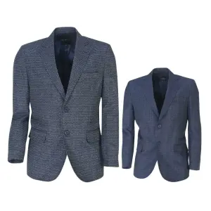 페라어스 엣지애 남성 남성 아르곤 체크 콤비 자켓 CJBN7011F0 CJBN7011F0_네이비B 110