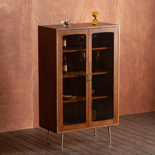 장미맨숀 브루나 원목 장식장 800