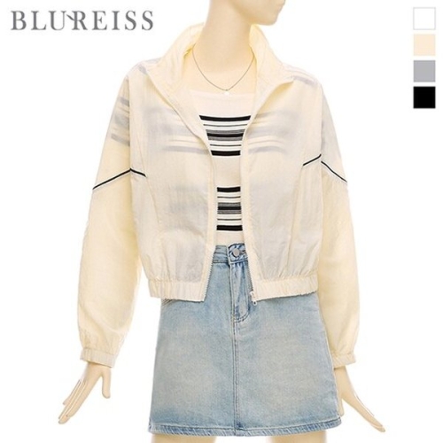 라인포인트 하이넥 바람막이 점퍼_B5S1JP1361