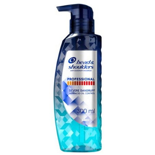 헤드앤숄더 프로페셔널 안티 댄드러프 어드밴스드 오일 컨트롤 샴푸 300ml (1개)_이미지