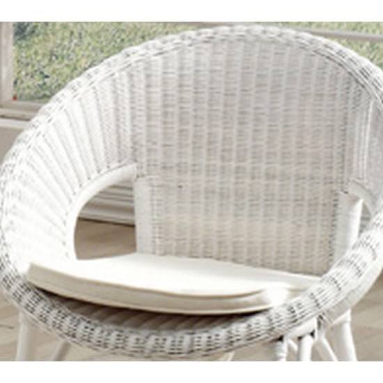 에보니아 라탄 이본 테이블 WH+쿠션_이미지