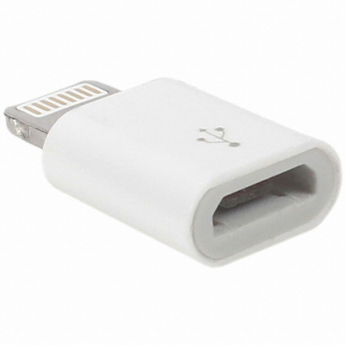 강원전자 NETmate 마이크로5핀 to 애플8핀 젠더, NM-LA01_이미지