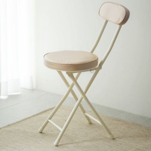코멧 쿠션 등받이 접이식 의자 (1개)_이미지