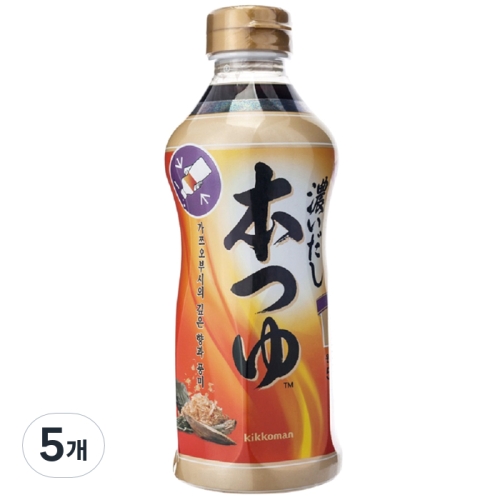 기꼬만 혼쯔유 500ml (5개)_이미지