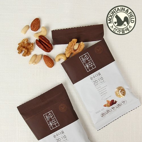 산과들에 하루견과 순수다움 20g (90개)