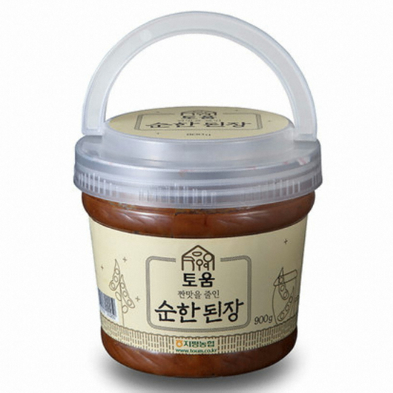 지평농협 토움 짠맛을 줄인 순한 된장 900g (1개)_이미지