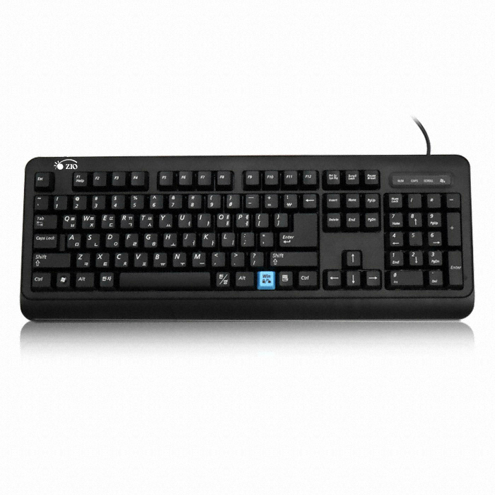 Bless ZIO K5000 PS2 블랙 게이밍 키보드_이미지