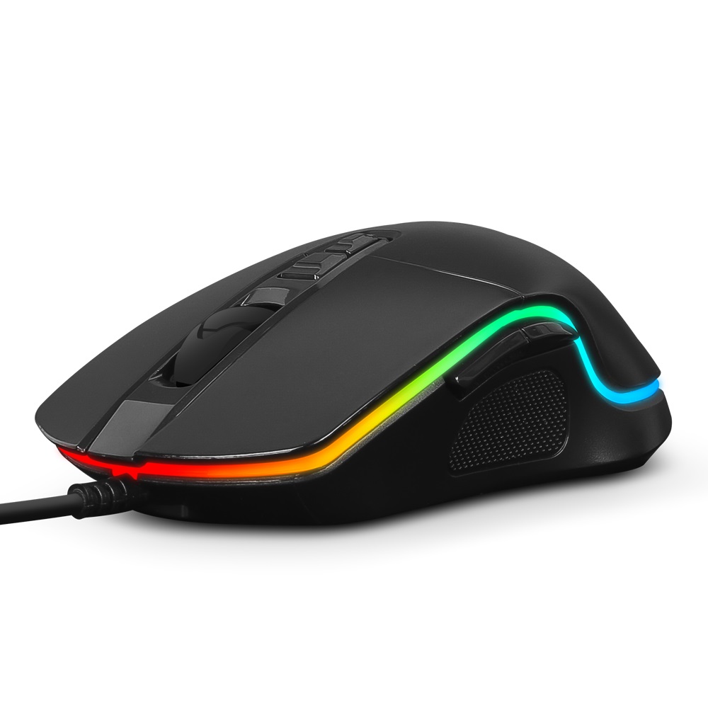 티앤에스인터내셔널 NOX NX-M1 유선 LED 게이밍 마우스_이미지