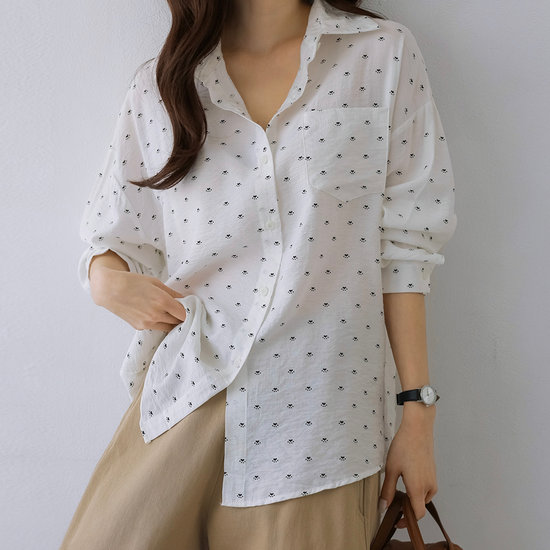 시크폭스 솔브 스캐터 셔츠_61SH1604_이미지