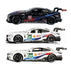가이아 스포츠카 RMZ BMW M8 GTE 2018시리즈 667824 랜덤1개 다이캐스트 자동차장난감_이미지