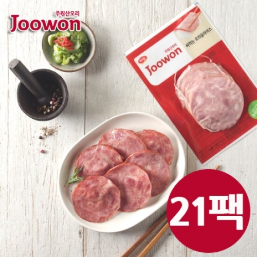주원산오리 싸먹는 오리 슬라이스 80g이미지입니다. 누르면 해당 게시물로 새창이동합니다.