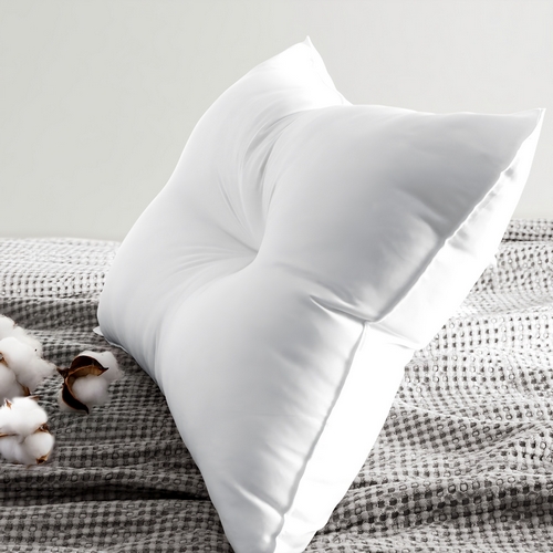 네모라인 지퍼형 낮은 베개솜 (1개, 60x40cm)