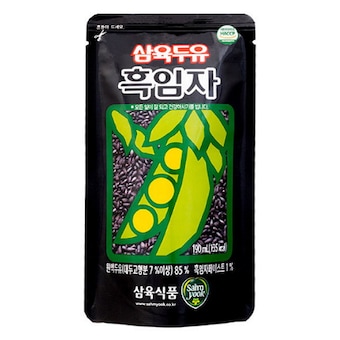 <b>삼육</b>식품 흑임자 <b>두유</b> <b>파우치</b> 190ml