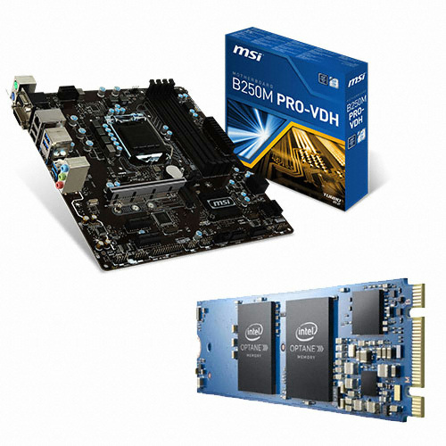 MSI B250M PRO-VDH + 옵테인 메모리 16GB_이미지