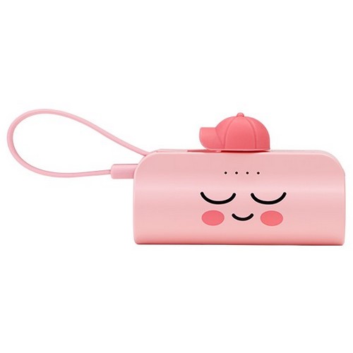 리튬포어스 카카오프렌즈 어피치 도킹형 보조배터리 5000mAh [8핀, 1개]