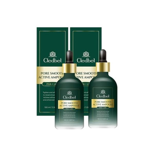 끌레드벨 포어 스무스 액티브 앰플 100ml (2개)_이미지