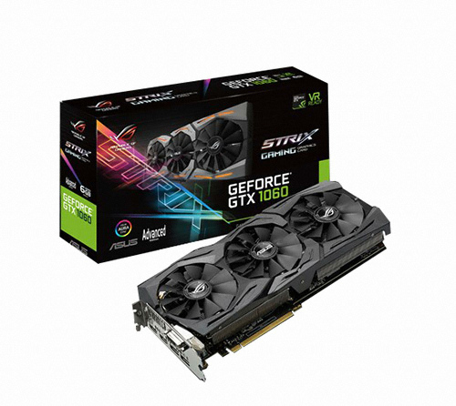 ASUS ROG STRIX 지포스 GTX1060 A6G GAMING D5 6GB