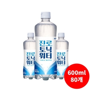 하이트진로 진로 토닉워터 600ml (80개)_이미지