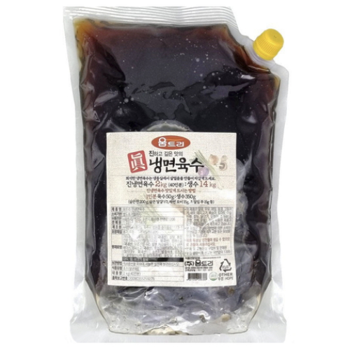 움트리 진냉면육수 2kg (9개)