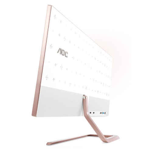 알파스캔 AOC 2781 플리커프리 스와로브스키 핑크골드 에디션 무결점_이미지