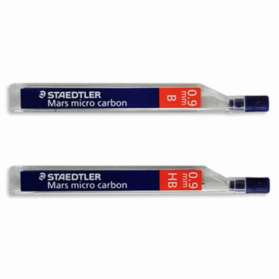스테들러 마스 마이크로 카본 250 샤프심 0.9mm (12개)_이미지