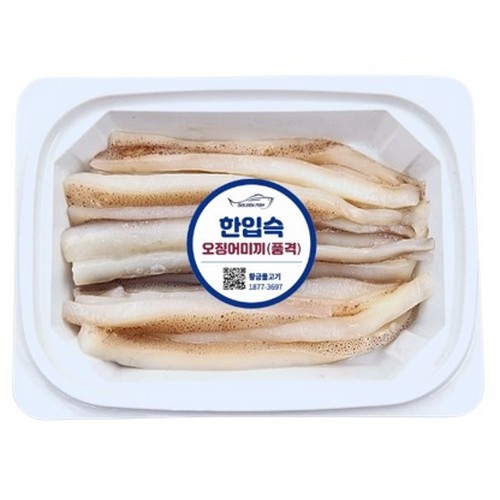 한입슥 오징어 미끼 품격 화이트_이미지