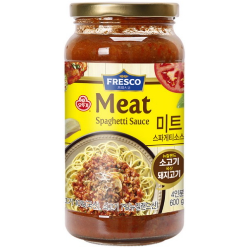 프레스코 미트 스파게티소스 600g (4개)_이미지
