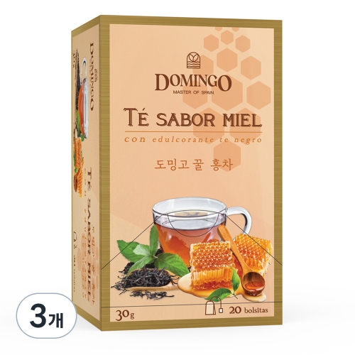 도밍고 꿀홍차 1.5g 20개입 3개