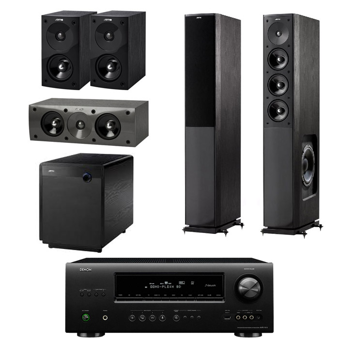 야모 S608 5.1채널 + 데논 AV리시버 (AVR-1912, SUB-300)