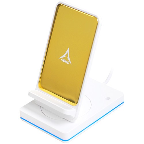 앱코 15W ACD20 GOLD 회전 거치대 무선충전기_이미지