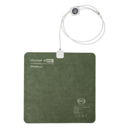 에넥스 다크그린 온돌 미니 방석 매트