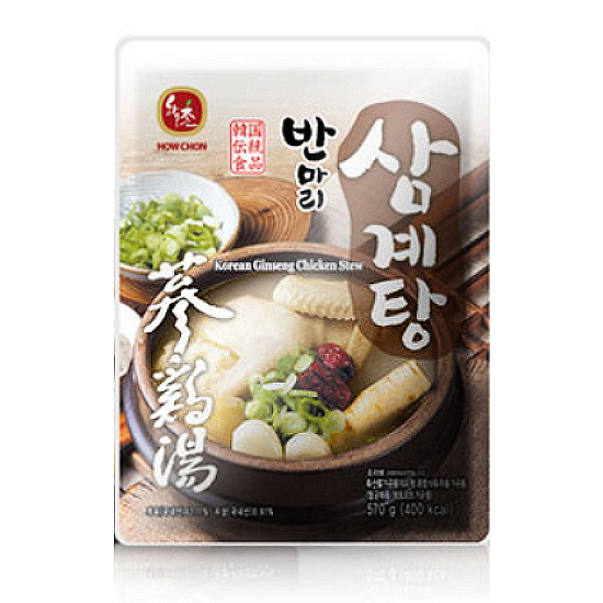 교동식품 하우촌 반마리 삼계탕 570g (5개)_이미지
