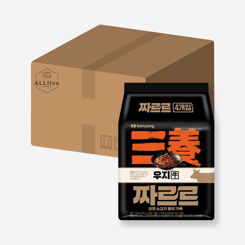 삼양식품 우지 짜르르 140g (12개)