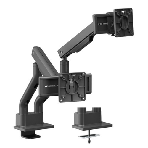 엘디네트웍스 Anyport L-MOUNT APL-SHB 벽면 밀착형 슬라이드 듀얼 모니터암