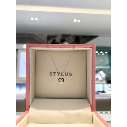 스타일러스 썸무빙하트 PG 목걸이 b-212400064/510 14k 골든듀AMC CH_이미지