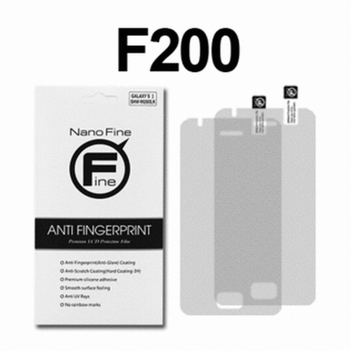 NanoFine 옵티머스 뷰2 지문방지 보호필름, LG-F200