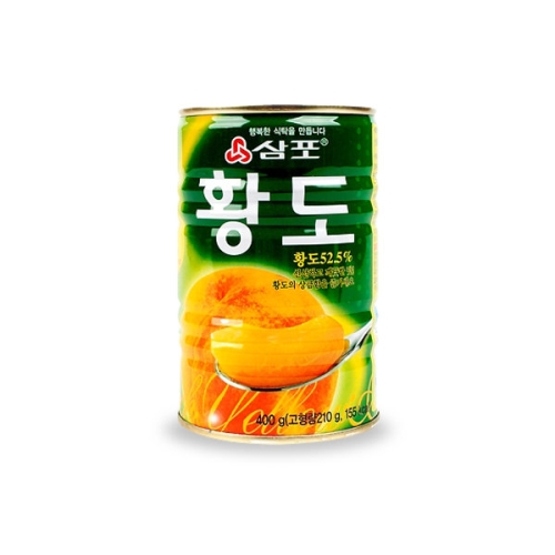 삼포 황도 슬라이스 400g (24개)
